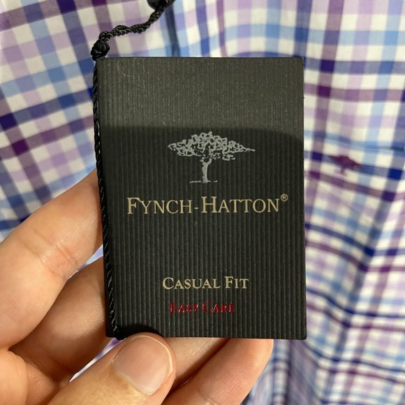 Fynch Hatton Shirt- Sz M 39/40 (EUR) - BRAND NEW - Picture 2 of 6